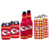 NFL Logo Brands Kansas City Chiefs Coozie Variety Pack  Team Color