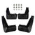 A-Premium Splash Guards Mud Flaps Mudflaps Replacement for BMW E84 X1 2011-2015 Front and Rear 4-PC Set