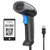 Gemeita 2D Barcode Scanner  Handheld USB Wired Bar Code Scanner  Automatic 1D-2D Bar Code Reader Capture Barcodes from Screen for Supermarket  Warehouse  Store