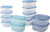 Glad Family Variety Pack Food Storage Containers  Variety-12 Count   Clear