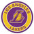 FANMATS 18839 NBA Los Angeles Lakers Roundel Mat  Team Color  27  Diameter