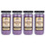 Village Naturals Therapy  Mineral Bath Soak  Aches and Pains Nighttime Relief  20 oz  Pack of 4