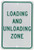 NMC TM61J Traffic Sign  Legend  LOADING AND UNLOADING ZONE   12  Length x 18  Height  Engineer Grade Prismatic Reflective Aluminum 0-080  Green On White