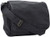 ARMYU Black Original Heavyweight Cotton Canvas Classic Heavyweight Military Messenger Bag  Pin