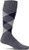 Sockwell Men s Argyle Moderate Graduated Compression Sock  Charcoal - M-L