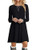 POPYOUNG Women s Long Sleeve T Shirt Dresses Casual Swing Dress XL  Black POPYOUNG Women s Long Sleeve T Shirt Dresses Casual Swing Dress XL  Black