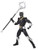 Power Rangers Legacy-in Space Psycho Black Ranger Action Figure