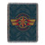 Marvel's Captain Marvel, "Blue Badge" Woven Tapestry Throw Blanket, 48" x 60", Multi Color