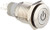 Uxcell 12V SPDT Momentary LED Light Stainless Steel Push Button Switch