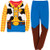 Disney Woody Costume PJ PALS for Boys Size 8 Multi