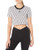 adidas Originals Women s Cropped T-Shirt  Black-White  M adidas Originals Women s Cropped T-Shirt  Black-White  M