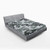 Ambesonne Camo Fitted Sheet  Digital Pixel Effect Modern Design Conceptual Commando Inspired Grey Toned  Soft Decorative Fabric Bedding All-Round Elastic Pocket  Queen Size  Pale Grey