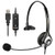 USB Headset with Microphone Noise Cancelling  Computer Headphones for PC Laptop Skype UC Lync SoftPhone Call Center Office Business  Audio Controls  Clear Chat  Ultra Comfort