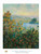 Flower Beds At Vetheuil by Claude Monet 32x24 Art Print Poster Famous Painting Floral Ocean Landscape View