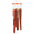 Afirst Classic Bamboo Wind Chime Wooden Wind Chime Unique Outdoor for Garden Patio Home Decor