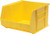 Quantum Storage Systems K-QUS270YL-1 Plastic Storage Stacking Ultra Bin, 18" x 16" x 11", Yellow