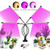 Grow Light  4 Head Plant Grow Lights for Indoor Plants Full Spectrum  Led Plant Light Grow Lamp with Auto 3-9-12H Timer  3 Lighting Modes  10 Level Brightness for Indoor Plants Succulent Veg Flower
