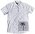 Official Molokai Shirts Palm Trees Pattern Grey  Large