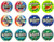 Ice Breakers Sugar Free Mints Variety Pack Featuring Duos Mints and Sours 12 Pack