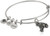Alex and Ani Womens I Pick You EWB Bangle Bracelet  Rafaelian Silver  Expandable