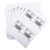 4x5 Sticky Labels 4 UP Shipping Address Label for Laser   Inkjet Printers 600 Labels  150 Sheets