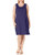 Star Vixen Women s Plus-Size Sleeveless Box-Pleat Skater Dress  Navy  3X