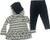 Outerstuff New England Patriots Girl s Baby Toddler 2 Piece Dress   Pants Set 2T