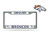 Rico Official National Football League Fan Shop Licensed NFL Shop Authentic Chrome License Plate Frame and Colored Auto Emblem Denver Broncos Rico Official National Football League Fan Shop Licensed NFL Shop Authentic Chrome License Plate Frame and Colored Auto Emblem Denver Broncos