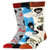 Men s Novelty Crew Socks  Exclusive Socks for Bob Ross  Funny Crazy Fun Cool Socks