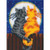 Wonderart Latch-Hook Kit  Moonlight Meow  15  X 20