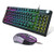 MageGee GT698 Gaming Keyboard and Mouse Combo  TKL 89 Keys Gaming Keyboard RGB LED Rainbow Backlit  Anti-Ghosting USB Wired Keyboard  Gaming Mouse 3200 DPI for PC Laptop Desktop Gaming and Work