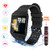 Bluetooth Smart Watch Fitness Tracker Activity Tracker Heart Rate Monitor IP67 Waterproof SMS&SNS Reminder Tacking Sports Pedometer Watch with Sleep Monitor for Men Women iOS Android Phone