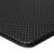 DEXI Kitchen Rug Anti Fatigue Non Skid Cushioned Comfort Standing Kitchen Mat Waterproof and Oil Proof Floor Runner Mat  Easy to Clean  18 x59   Black