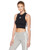 adidas Originals Women s Crop Tank Top  Black  L