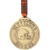 Wendell August NFL Cleveland Browns Classic Round Ornament Bronze