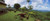Stone table with seats Flores Island Indonesia Poster Print 30 x 13