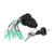 Suuonee Ignition Switch  Motor Ignition Key Switch Assembly for Outboard Control Box 37110-99E00 37110-92E01