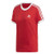adidas Originals Women s 3 Stripes T-Shirt  Lush Red-White  M adidas Originals Women s 3 Stripes T-Shirt  Lush Red-White  M