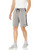 adidas Essentials Men s 3-Stripes Jersey Shorts  Medium Grey Heather-Black  Medium