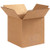 Caja Shipping Corrugated Boxes  4  x 4  x 4   Kraft  25-Bundle