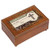 Cottage Garden Be Still and Know That I Am God Woodgrain Petite Rose Music Box Plays Ave Maria