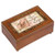 Cottage Garden Love of My Life Woodgrain Petite Rose Music Box Plays Unchained Melody