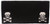 Tough 1 Wool Saddle Blanket with Skulls  Black-White