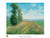 Meadow With Poplars by Claude Monet 24x32 Art Print Poster Famous Painting Floral Landscape