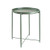 Lion Side Table Metal Round Outdoor Side Tables Accent Small Sofa End Table for Living Room Removable Tray Table Balcony Bedroom and Bedside Green