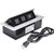 BTU Desktop Pop Up Power Socket  Multimedia Outlet Connection Box with 2 USB Ports   2 AC Outlet  Desktop Pop Up Outlet for Office  Conference Room  Silver