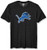 OTS NFL Detroit Lions Men s Triblend Short Sleeve Tee  Logo  Large