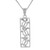 Sterling Silver Turtle Vertical Bar Pendant Necklace  162  Extender