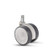 Office Chair Caster Wheels 2-5 Inch Replacement Rubber Chair casters for Hardwood Floors and Carpet Heavy Duty Office Chair casters for Chairs to Replace Chair mats  Standard Stem Size- White-Gray