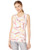 Calvin Klein Women s Spin Print Logo Top  Energy Combo  Medium